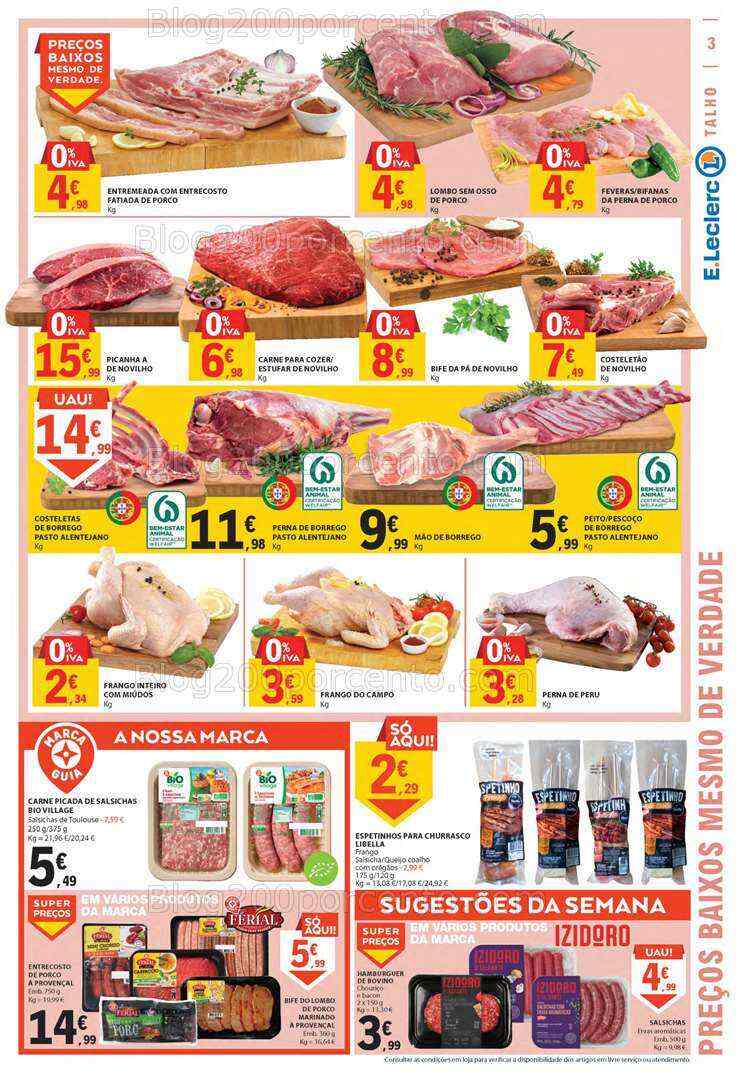 Antevisão Folheto E-LECLERC Promoções de 13 a 19 julho