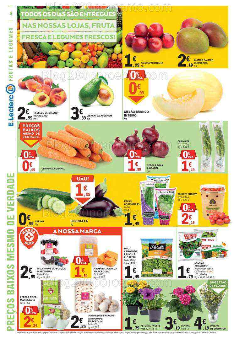 Antevisão Folheto E-LECLERC Promoções de 13 a 19 julho