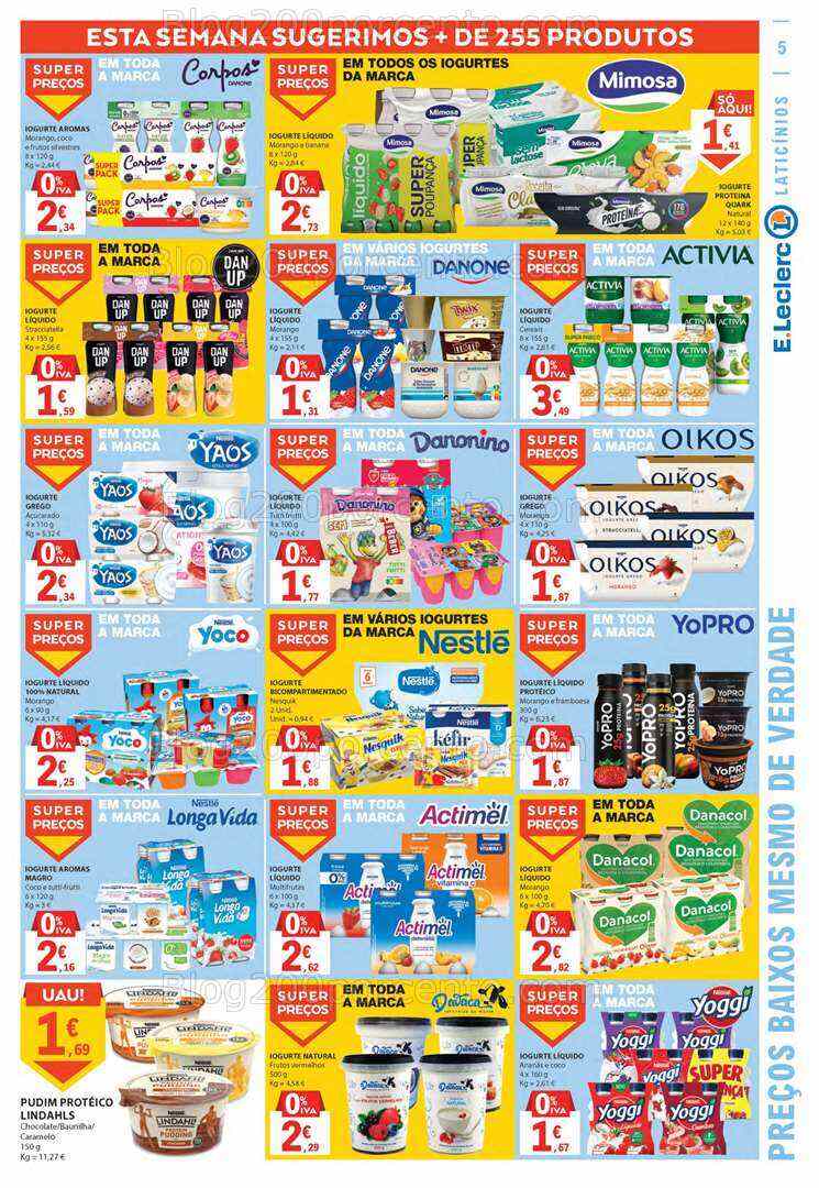 Antevisão Folheto E-LECLERC Promoções de 13 a 19 julho