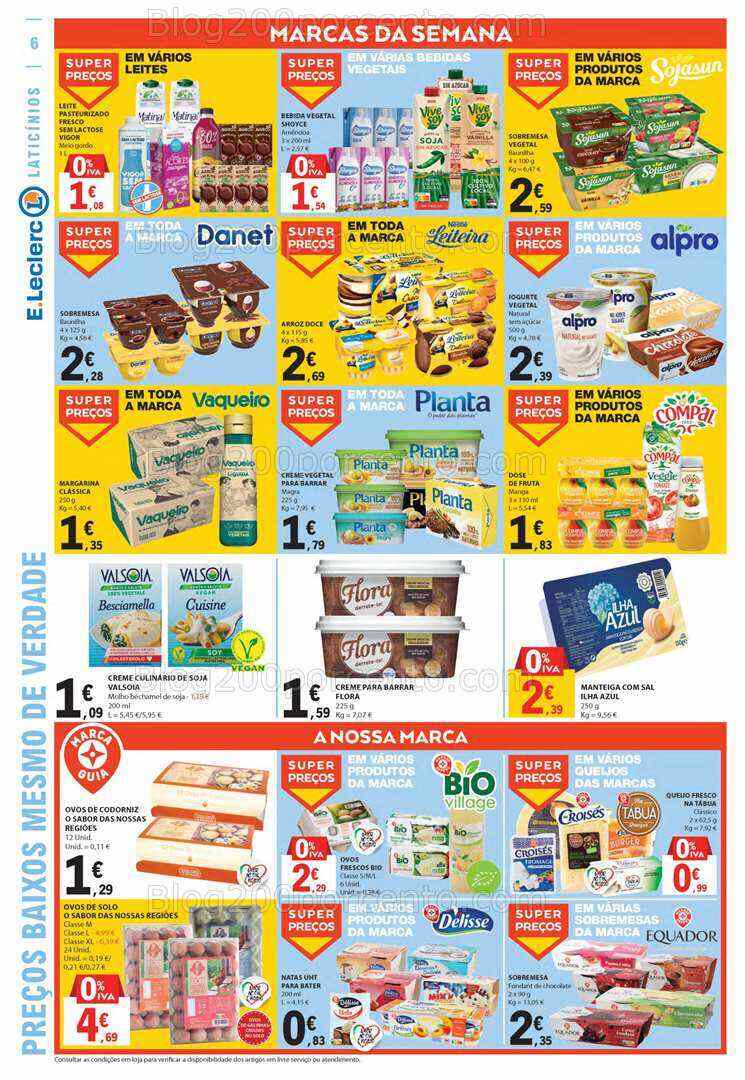 Antevisão Folheto E-LECLERC Promoções de 13 a 19 julho