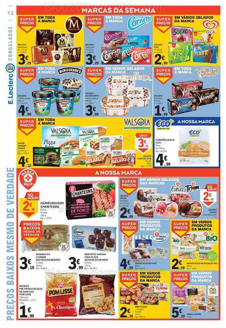 Antevisão Folheto E-LECLERC Promoções de 13 a 19 julho