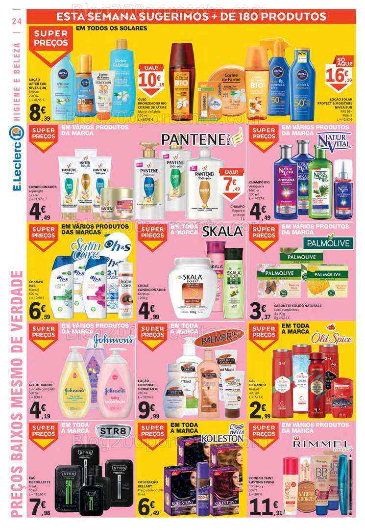 Antevisão Folheto E-LECLERC Promoções de 13 a 19 julho