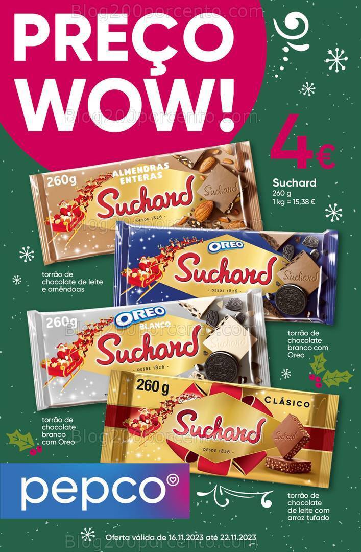 Antevisão Folheto PEPCO Drogaria e Alimentar Promoções de 16 a 22 novembro