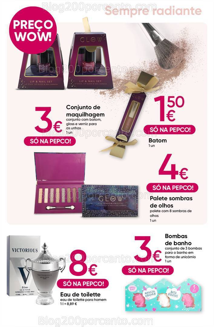 Antevisão Folheto PEPCO Drogaria e Alimentar Promoções de 16 a 22 novembro