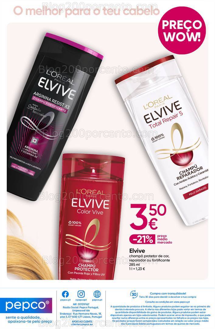 Antevisão Folheto PEPCO Drogaria e Alimentar Promoções de 16 a 22 novembro