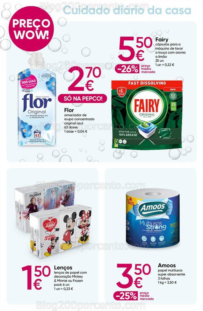 Antevisão Folheto PEPCO Drogaria e Alimentar Promoções de 16 a 22 novembro