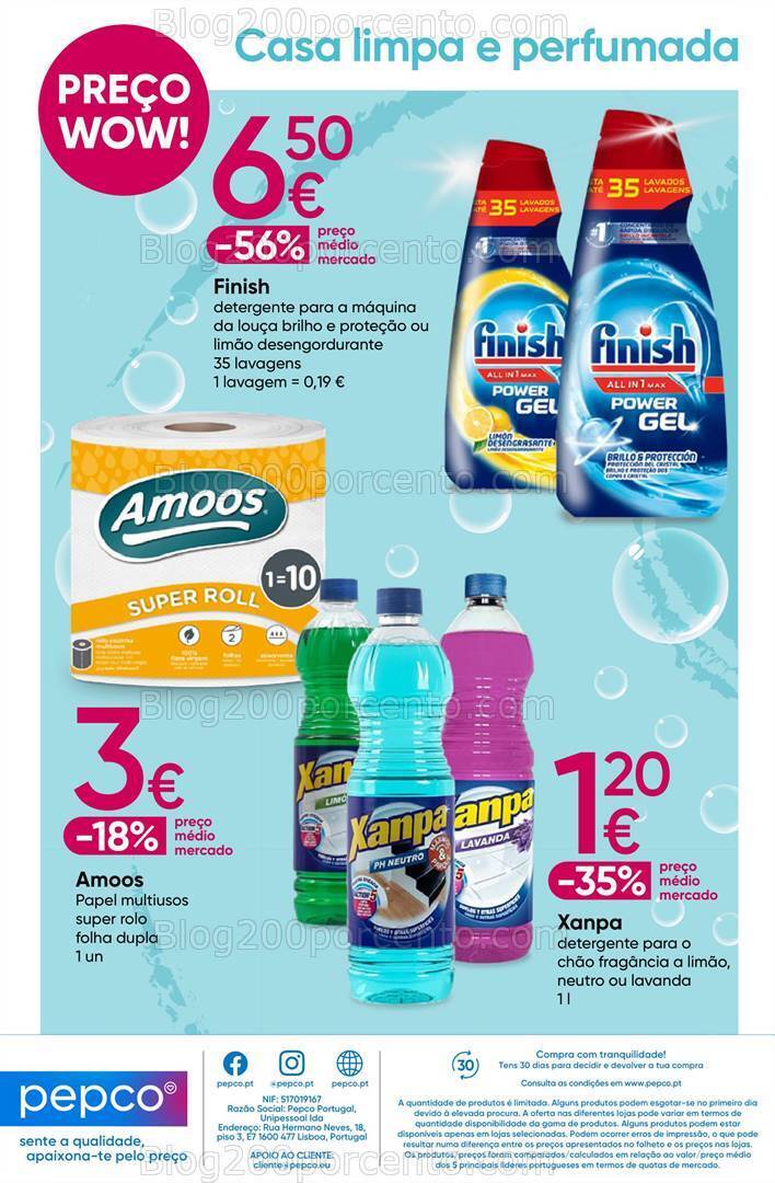 Antevisão Folheto PEPCO Promoções de 21 março a 3 abril