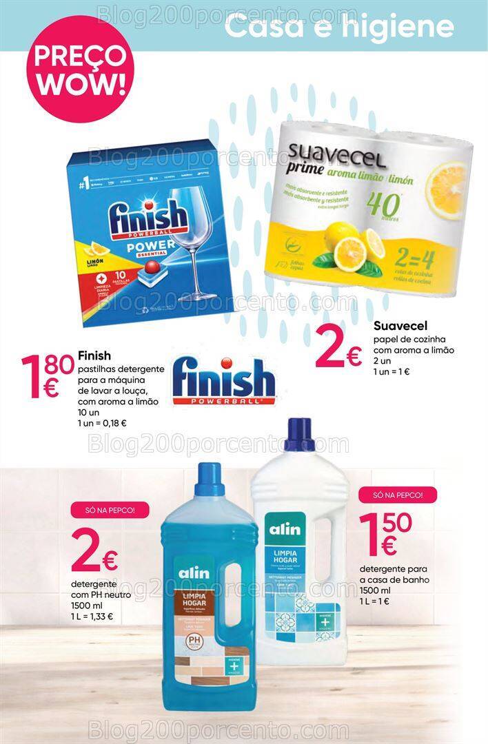 Antevisão Folheto PEPCO Alimentação e Drogaria Promoções de 5 a 18 outubro