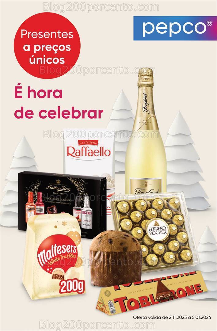 Antevisão Folheto PEPCO Extra Natal e Ano Novo promoções de 3 novembro a 5 janeiro