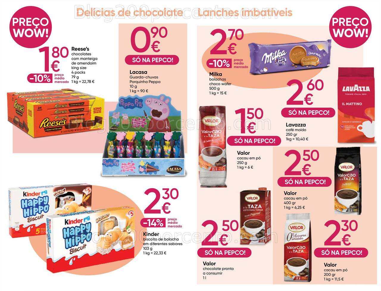 Antevisão Folheto PEPCO Alimentação e Drogaria Promoções de 4 a 10 janeiro