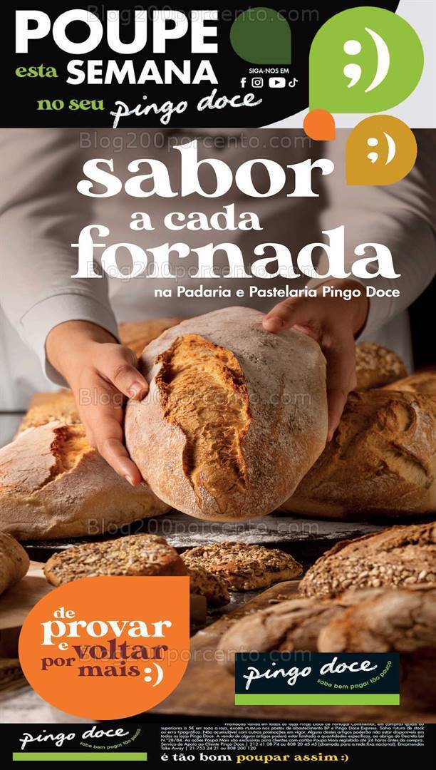 Antevisão Folheto PINGO DOCE Padaria Promoções até 27 maio