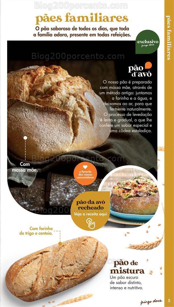 Antevisão Folheto PINGO DOCE Padaria Promoções até 27 maio