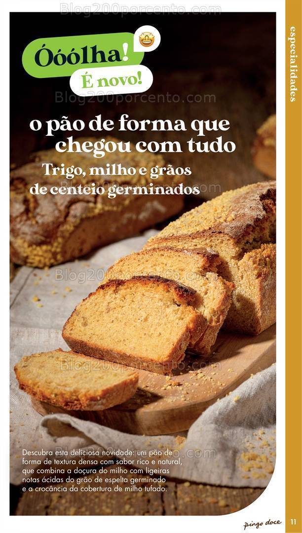Antevisão Folheto PINGO DOCE Padaria Promoções até 27 maio