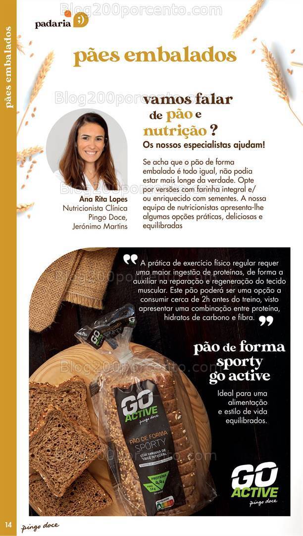 Antevisão Folheto PINGO DOCE Padaria Promoções até 27 maio