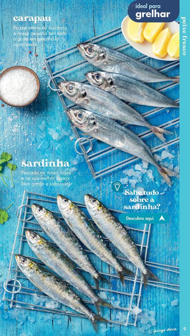 Antevisão Folheto PINGO DOCE Peixaria Promoções até 27 maio