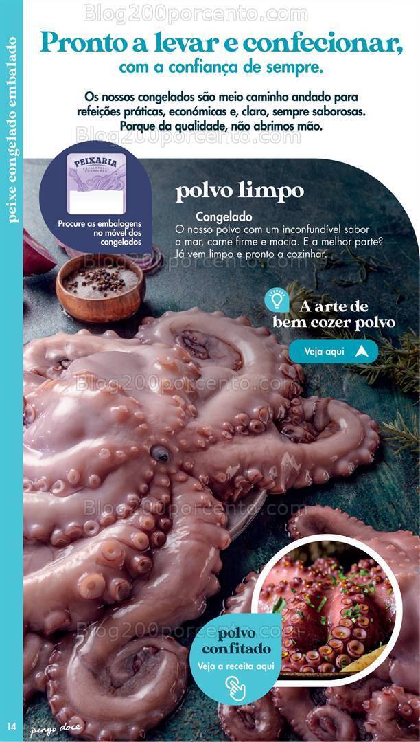 Antevisão Folheto PINGO DOCE Peixaria Promoções até 27 maio