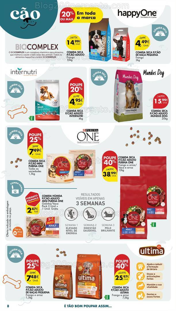 Antevisão Folheto PINGO DOCE Especial Pets Promoções de 3 a 16 outubro