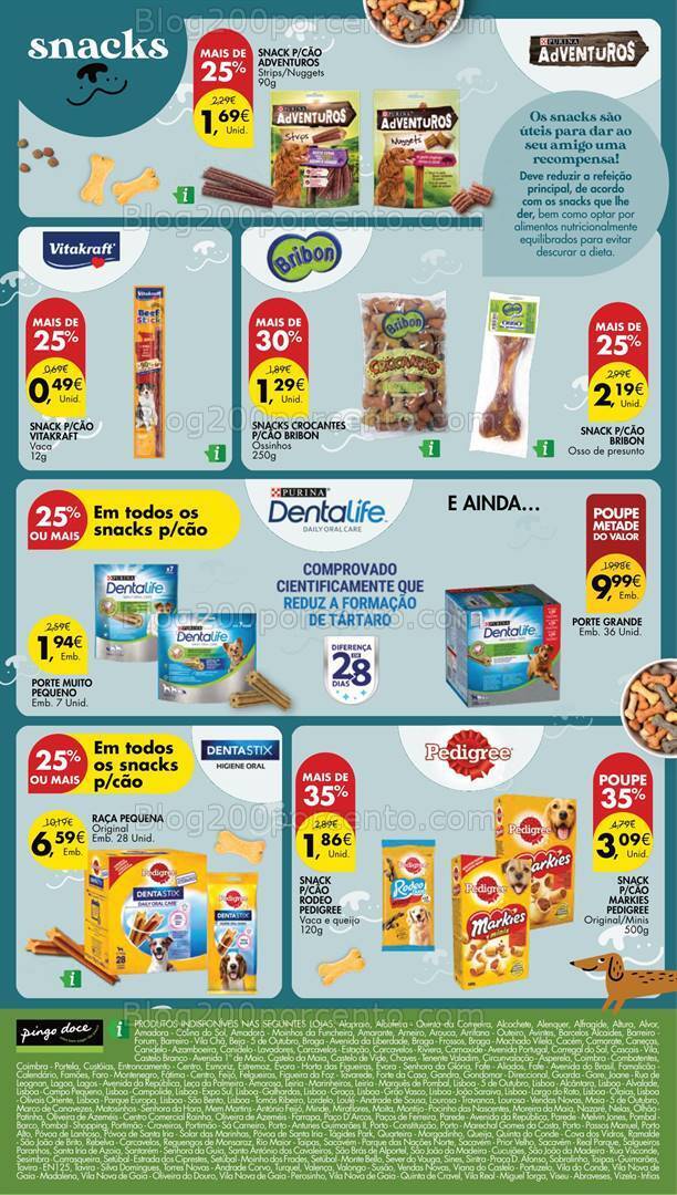 Antevisão Folheto PINGO DOCE Especial Pets Promoções de 3 a 16 outubro