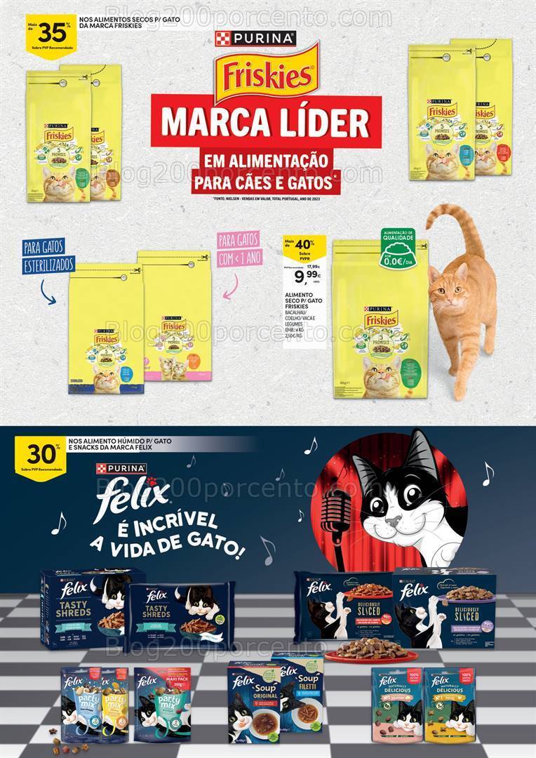 Antevisão Folheto CONTINENTE Açores Animais Promoções de 1 a 15 abril