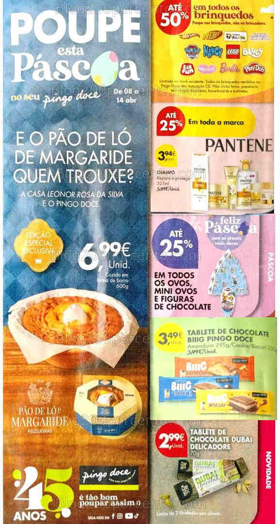 Antevisão Folheto PINGO DOCE Promoções de 8 a 14 abril