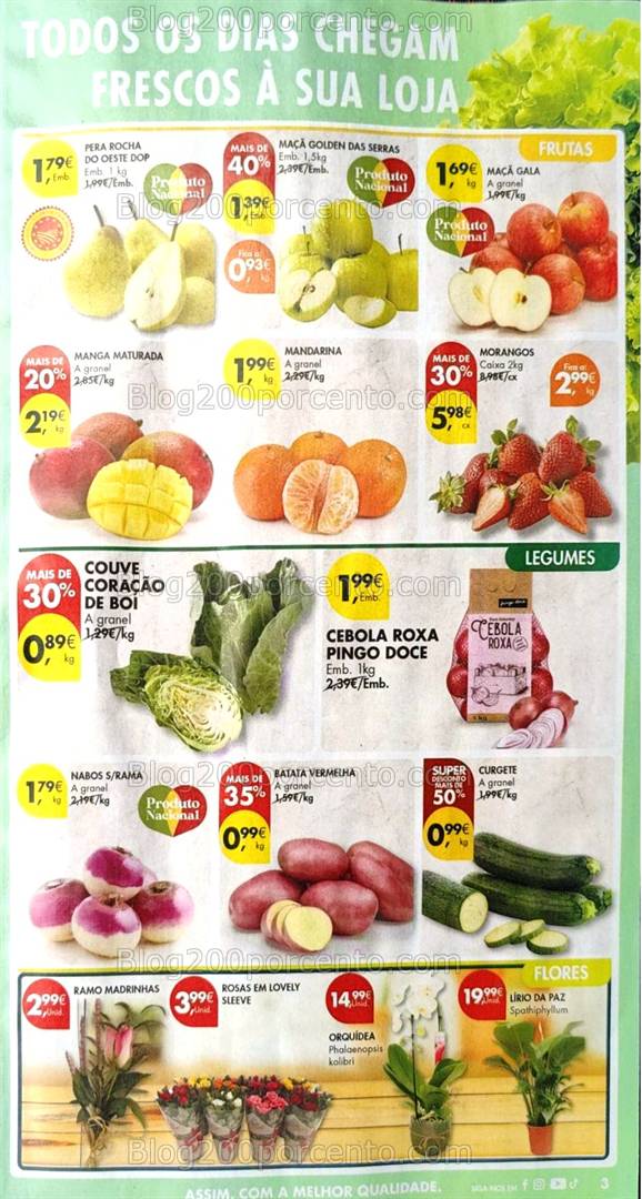 Antevisão Folheto PINGO DOCE Promoções de 8 a 14 abril