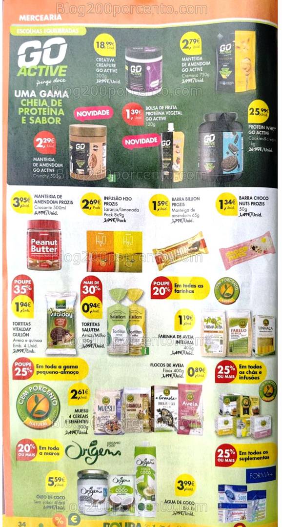 Antevisão Folheto PINGO DOCE Promoções de 8 a 14 abril