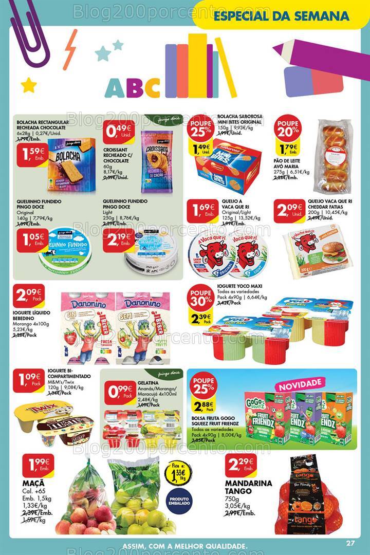 Antevisão Folheto PINGO DOCE Açores Promoções de 29 agosto a 4 setembro