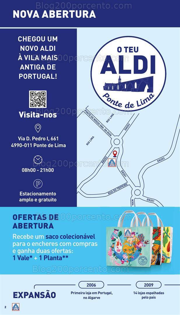 Antevisão Folheto ALDI Aberturas + Bazar Promoções de 10 a 16 abril