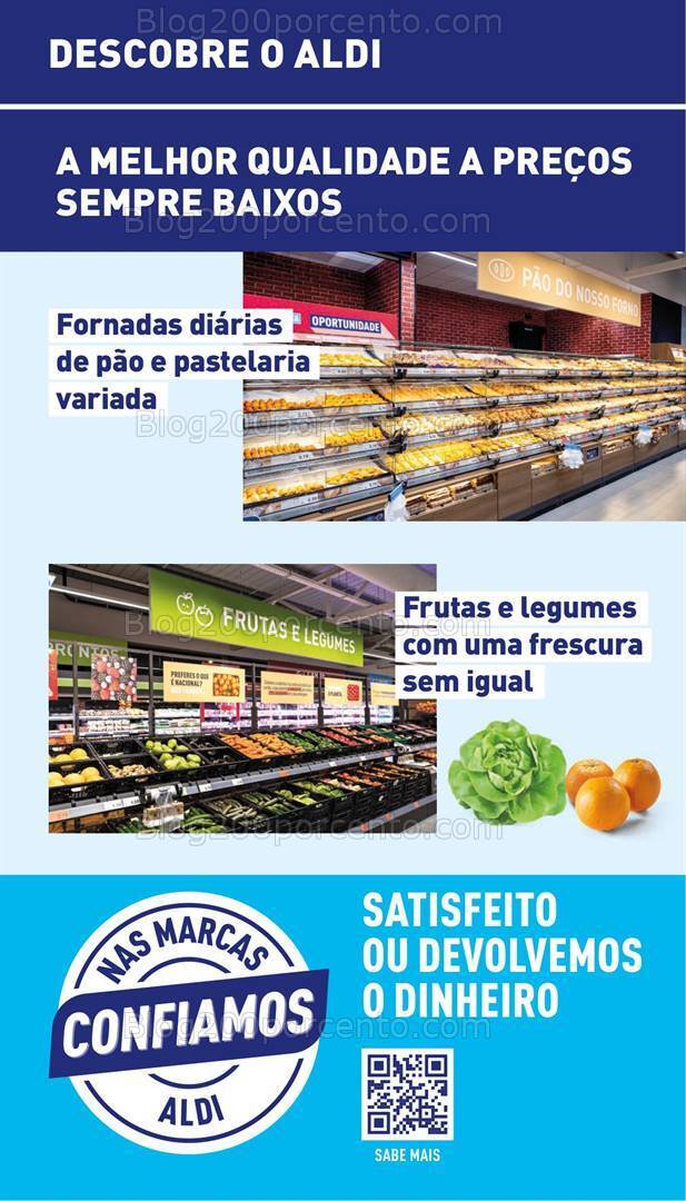 Antevisão Folheto ALDI Aberturas + Bazar Promoções de 10 a 16 abril