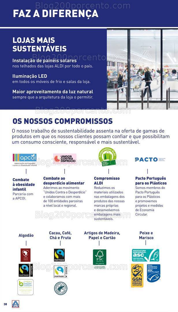 Antevisão Folheto ALDI Aberturas + Bazar Promoções de 10 a 16 abril
