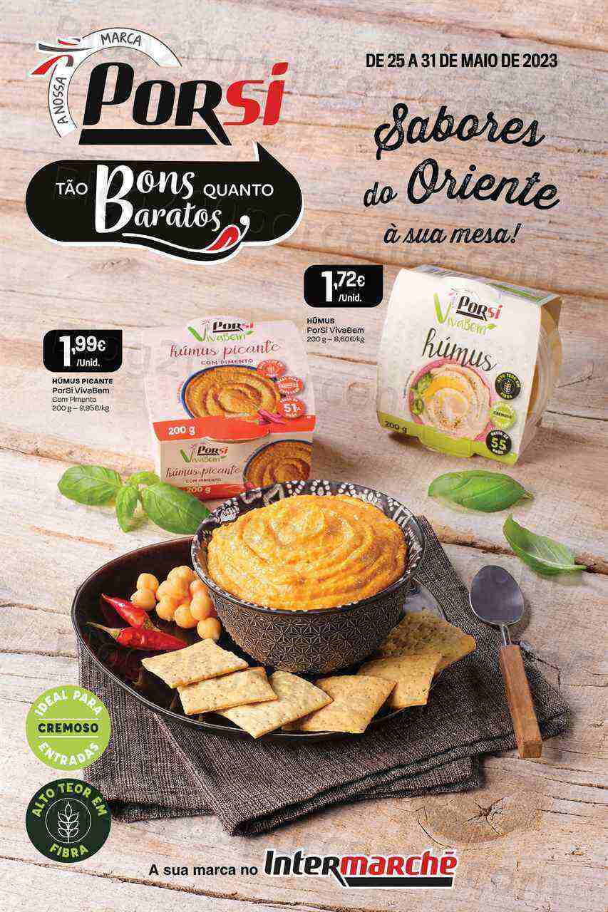 Antevisão Folheto INTERMARCHÉ Promoções Porsi de 25 a 31 maio