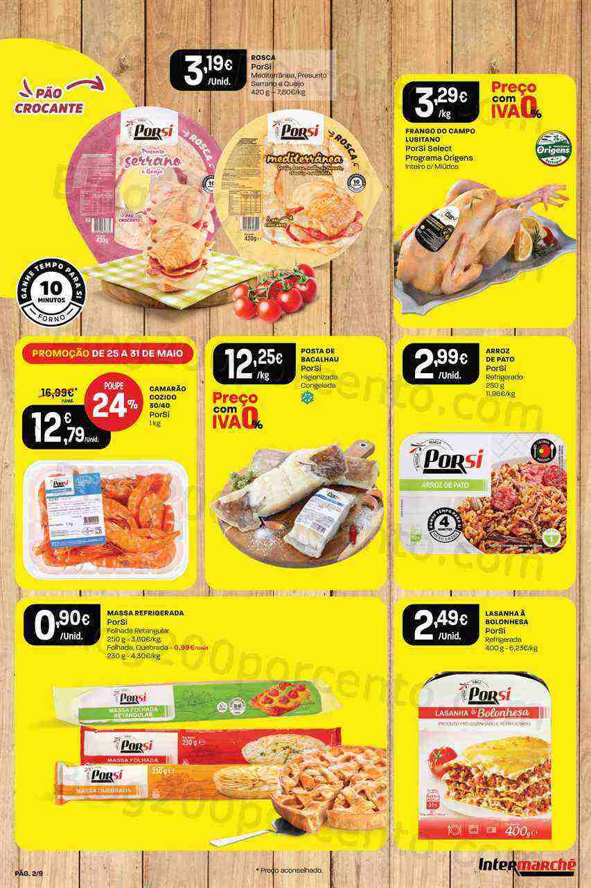 Antevisão Folheto INTERMARCHÉ Promoções Porsi de 25 a 31 maio