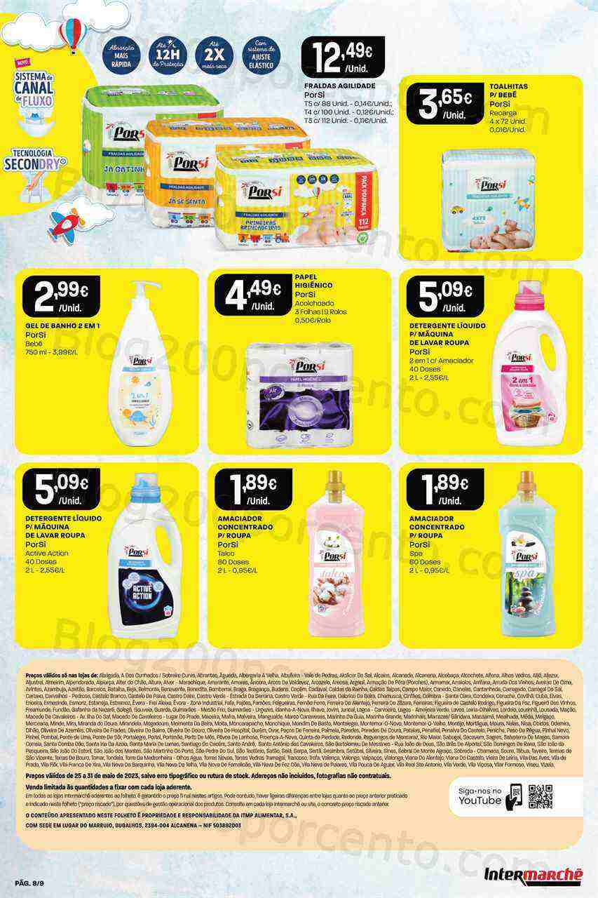 Antevisão Folheto INTERMARCHÉ Promoções Porsi de 25 a 31 maio