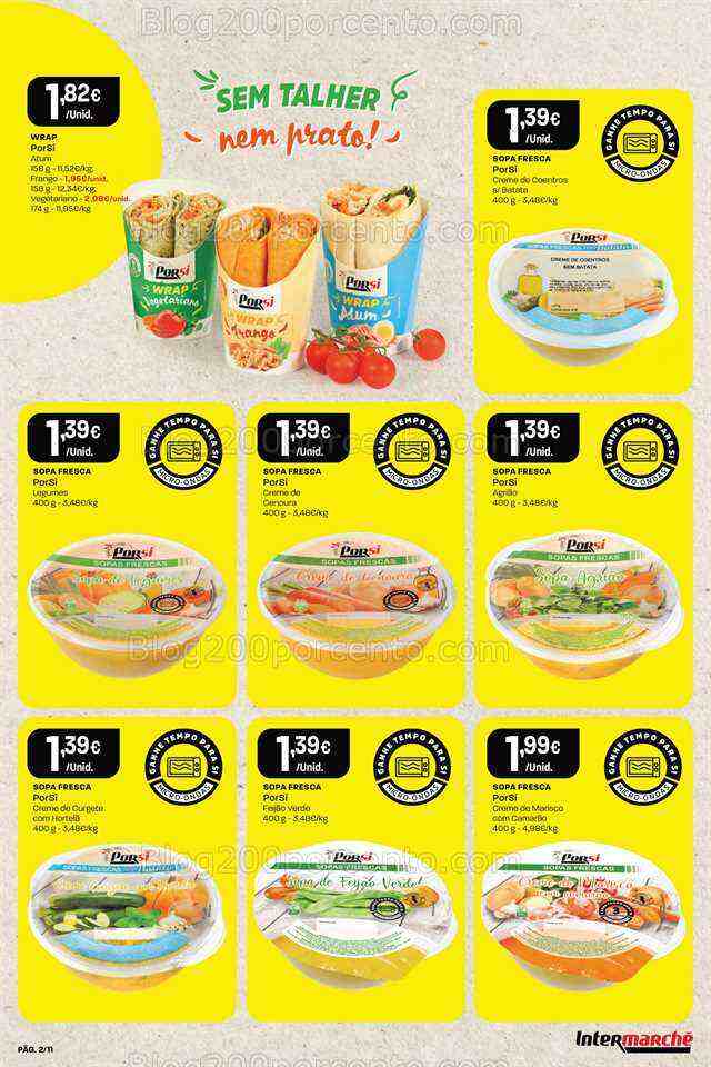 Antevisão Folheto INTERMARCHÉ Por Si Promoções de 22 a 28 julho