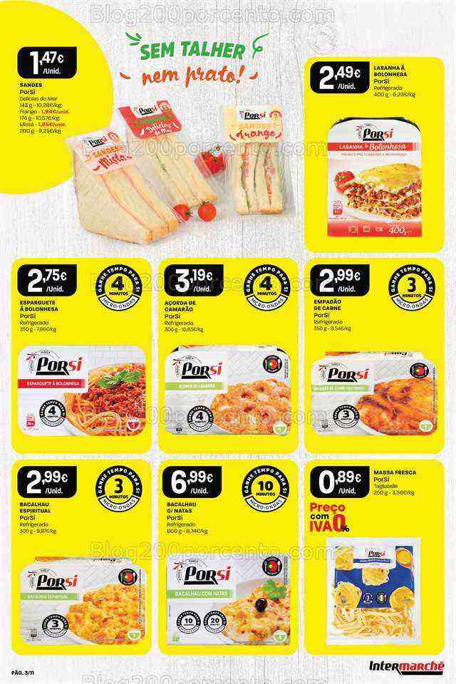 Antevisão Folheto INTERMARCHÉ Por Si Promoções de 22 a 28 julho