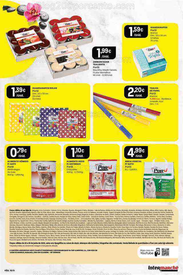 Antevisão Folheto INTERMARCHÉ Por Si Promoções de 22 a 28 julho