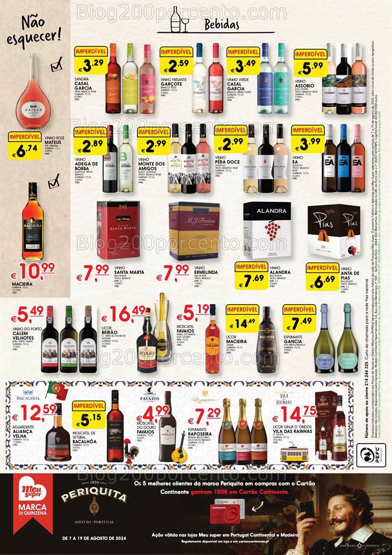 Antevisão Folheto MEU SUPER Promoções de 7 a 19 agosto