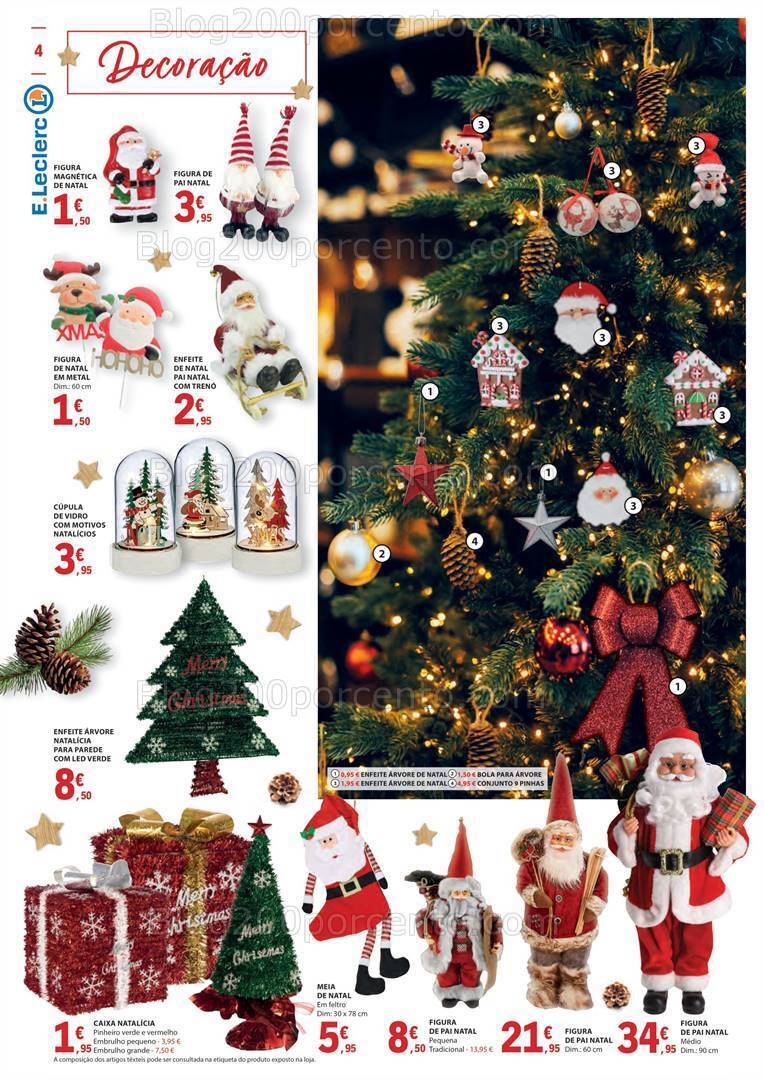 Antevisão Folheto E-LECLERC Presentes de Natal Promoções de 3 novembro a 24 dezembro