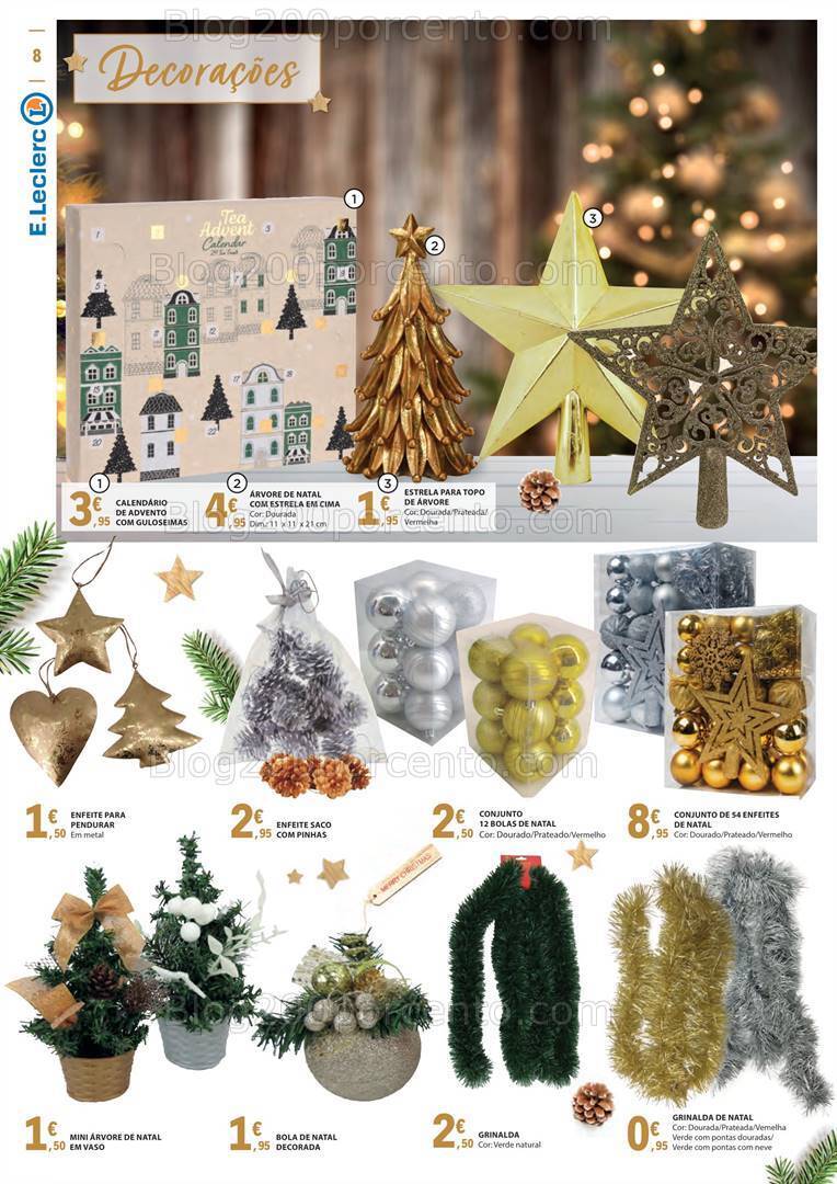 Antevisão Folheto E-LECLERC Presentes de Natal Promoções de 3 novembro a 24 dezembro