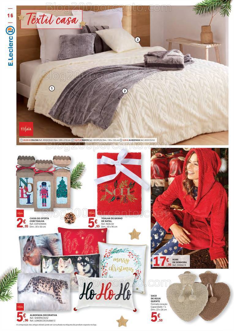 Antevisão Folheto E-LECLERC Presentes de Natal Promoções de 3 novembro a 24 dezembro