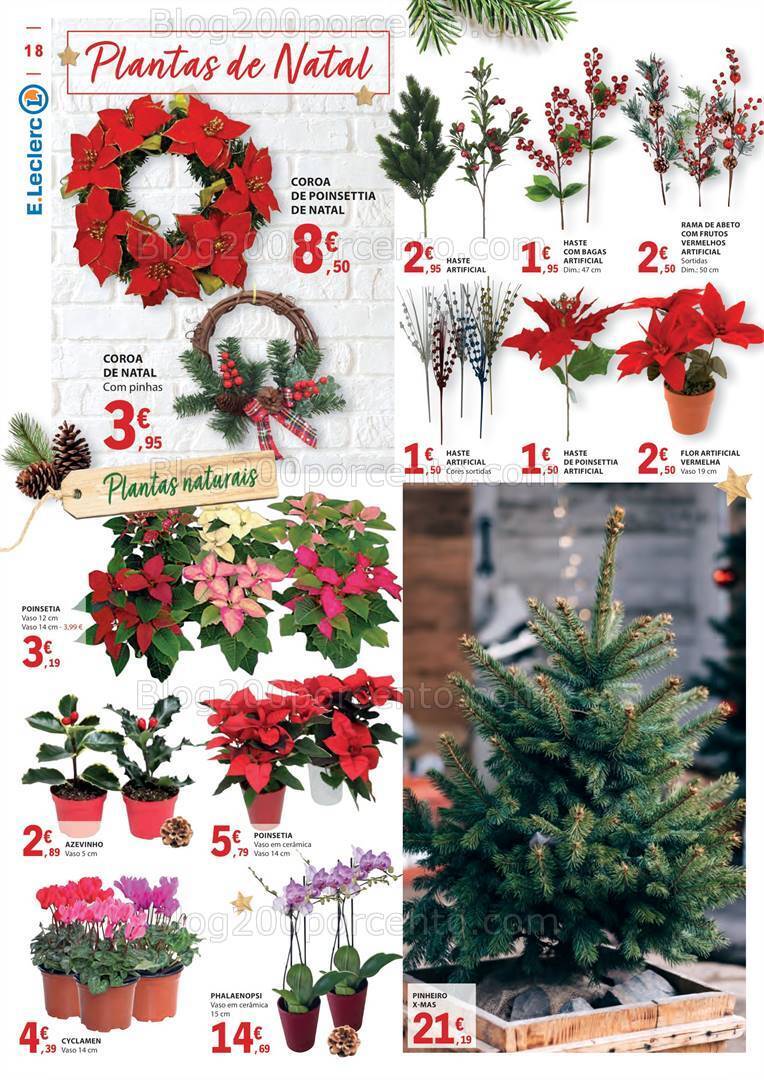 Antevisão Folheto E-LECLERC Presentes de Natal Promoções de 3 novembro a 24 dezembro