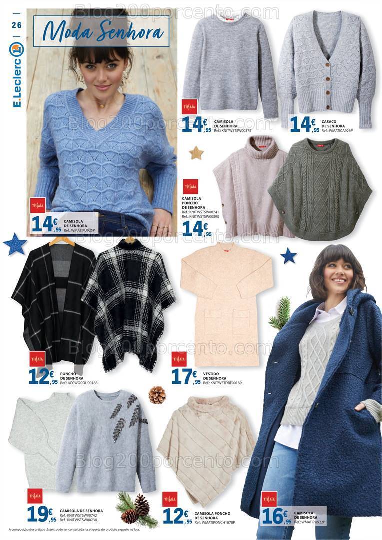 Antevisão Folheto E-LECLERC Presentes de Natal Promoções de 3 novembro a 24 dezembro