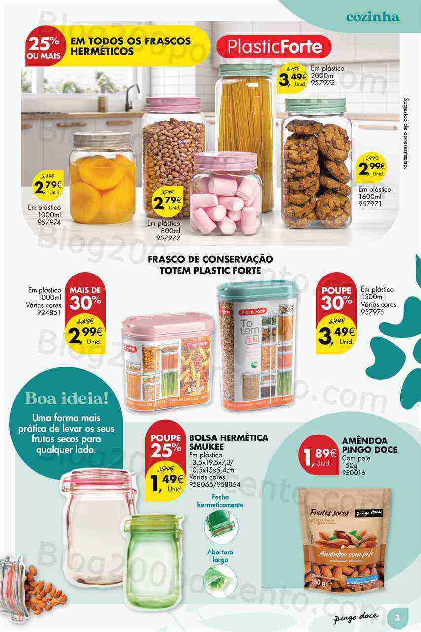 Antevisão Folheto PINGO DOCE Bazar Primavera Promoções de 11 abril a 8 maio