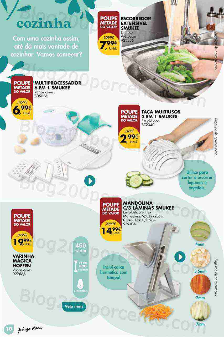 Antevisão Folheto PINGO DOCE Bazar Primavera Promoções de 11 abril a 8 maio