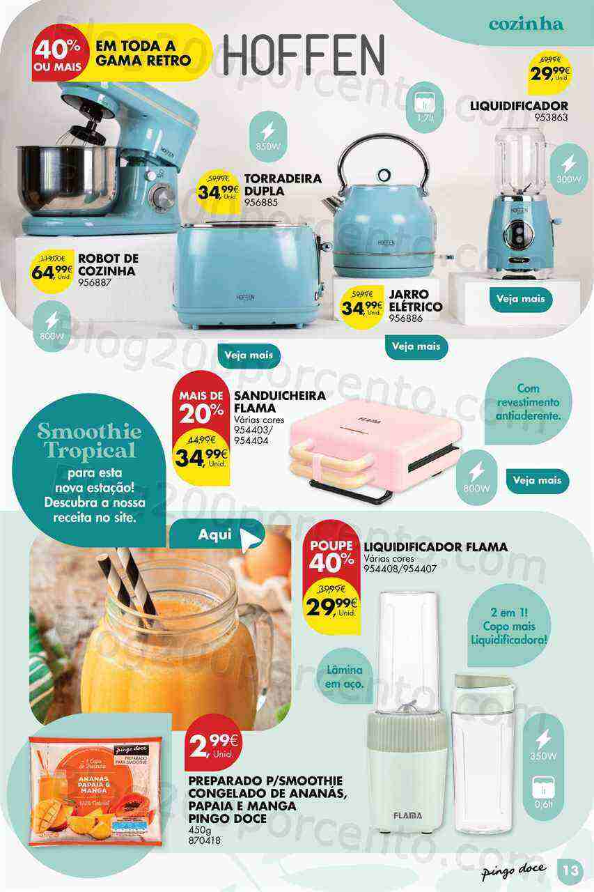 Antevisão Folheto PINGO DOCE Bazar Primavera Promoções de 11 abril a 8 maio