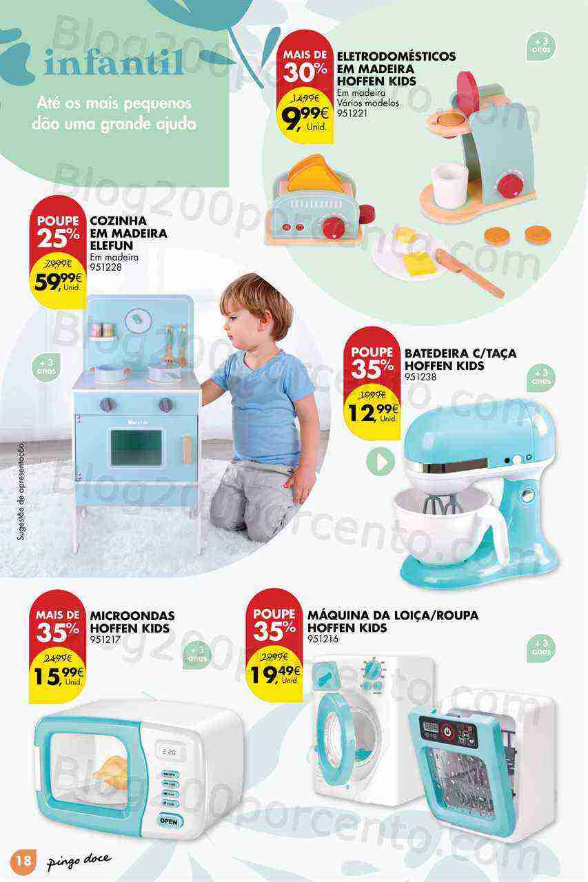 Antevisão Folheto PINGO DOCE Bazar Primavera Promoções de 11 abril a 8 maio