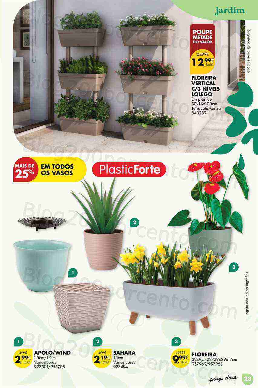 Antevisão Folheto PINGO DOCE Bazar Primavera Promoções de 11 abril a 8 maio