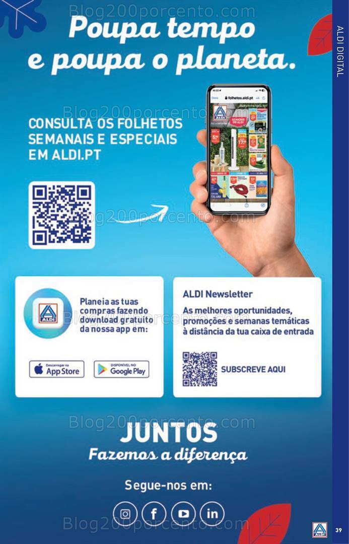 Antevisão Folheto ALDI Abertura + Saldos Promoções de 8 a 14 dezembro