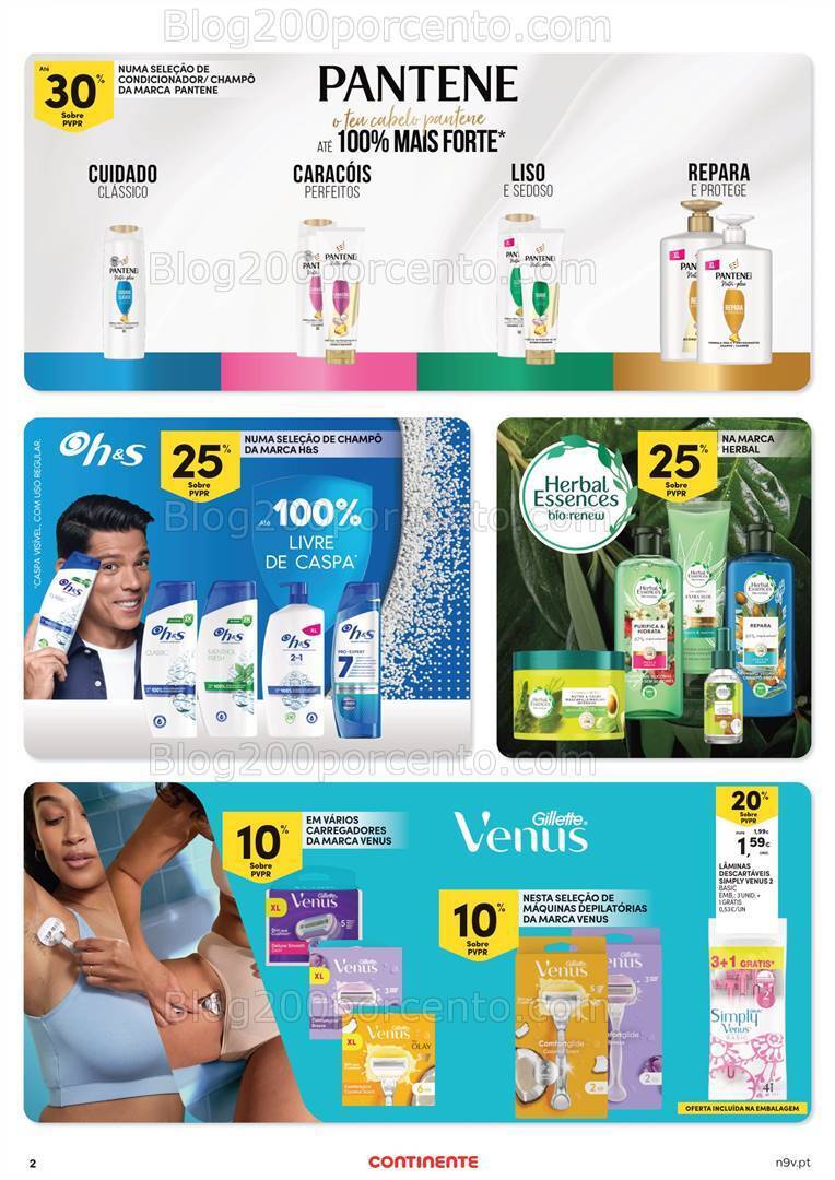 Antevisão Folheto CONTINENTE Açores Higiene - Limpeza Promoções de 1 a 15 abril