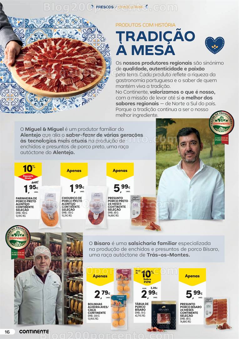 Antevisão Folheto CONTINENTE Produção Nacional Promoções de 6 a 18 maio